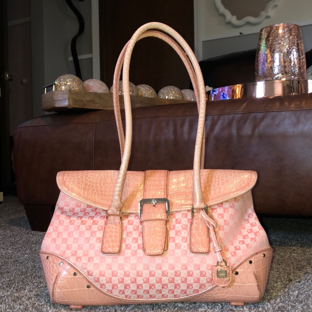 Peach Liz Claiborne Shoulder Bag